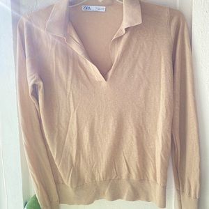 ZARA Long Sleeve Top